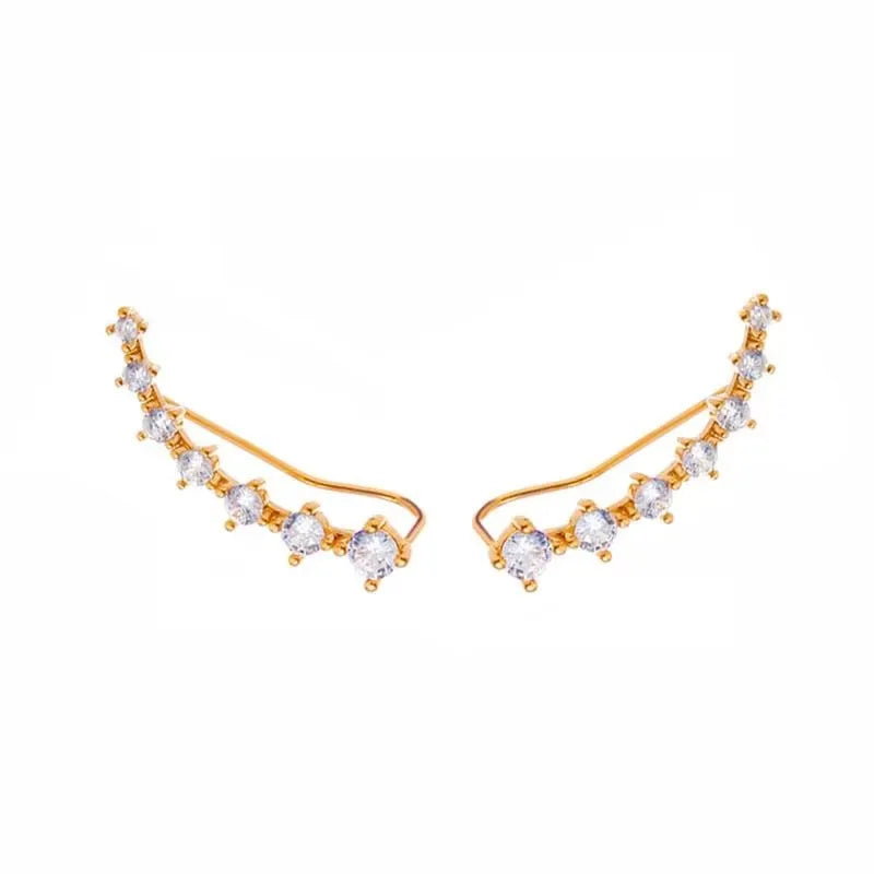 2026 Trending Luxury Crystal Cross Stud Earrings