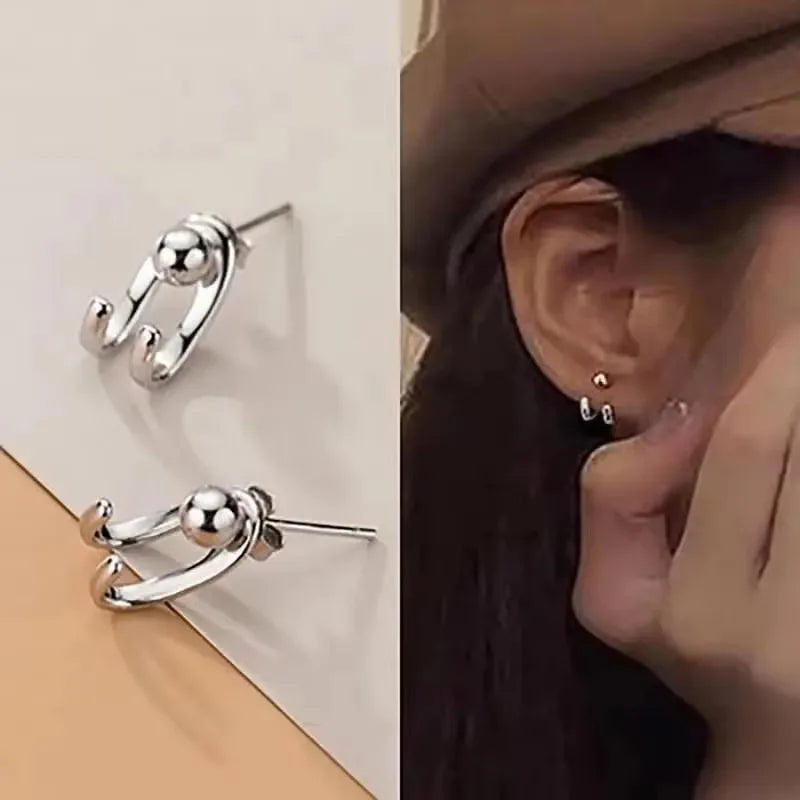 2026 Trending Luxury Crystal Cross Stud Earrings