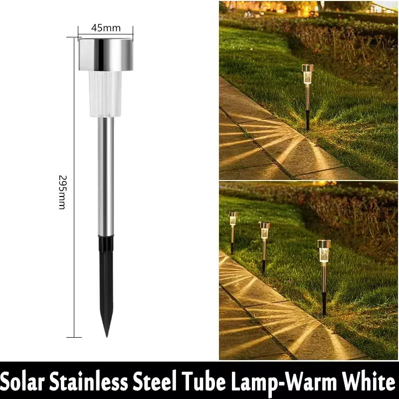 Solar LED Landscape Pathway Lights – Waterproof Outdoor Garden Lights (20 Pack)