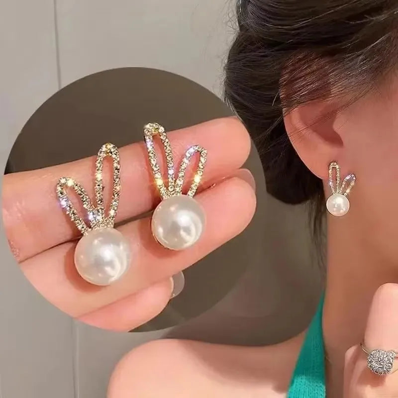 2026 Trending Luxury Crystal Cross Stud Earrings