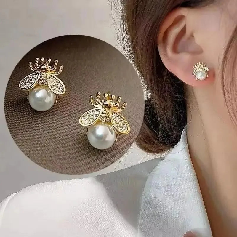 2026 Trending Luxury Crystal Cross Stud Earrings