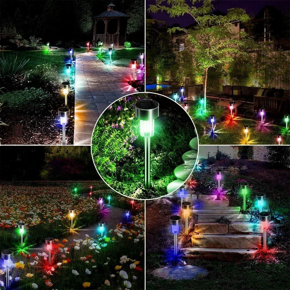 Solar LED Landscape Pathway Lights – Waterproof Outdoor Garden Lights (20 Pack)